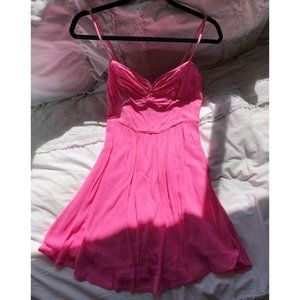 Pink Flowy Dress